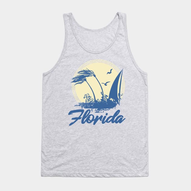 Florida Tank Top by Etopix